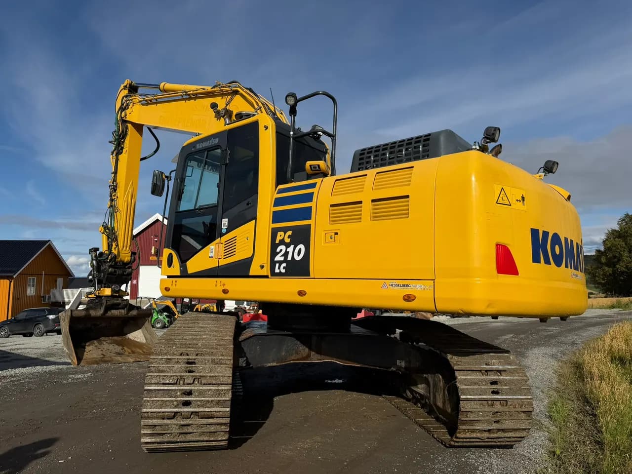 Komatsu PC210LC-7 – Hell – Gravemaskiner til salgs