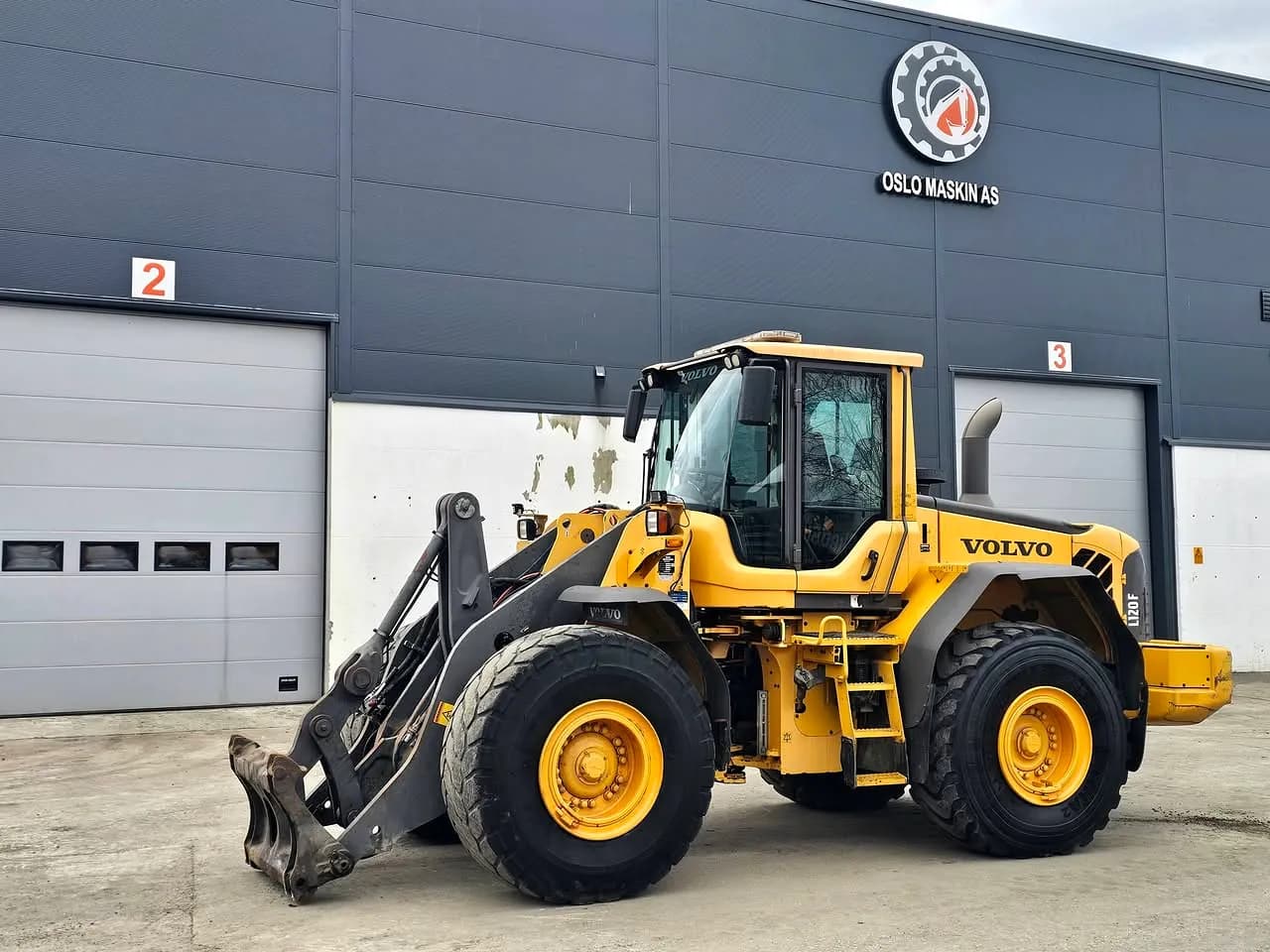 Volvo L120F – Oslo – Hjullastere til salgs