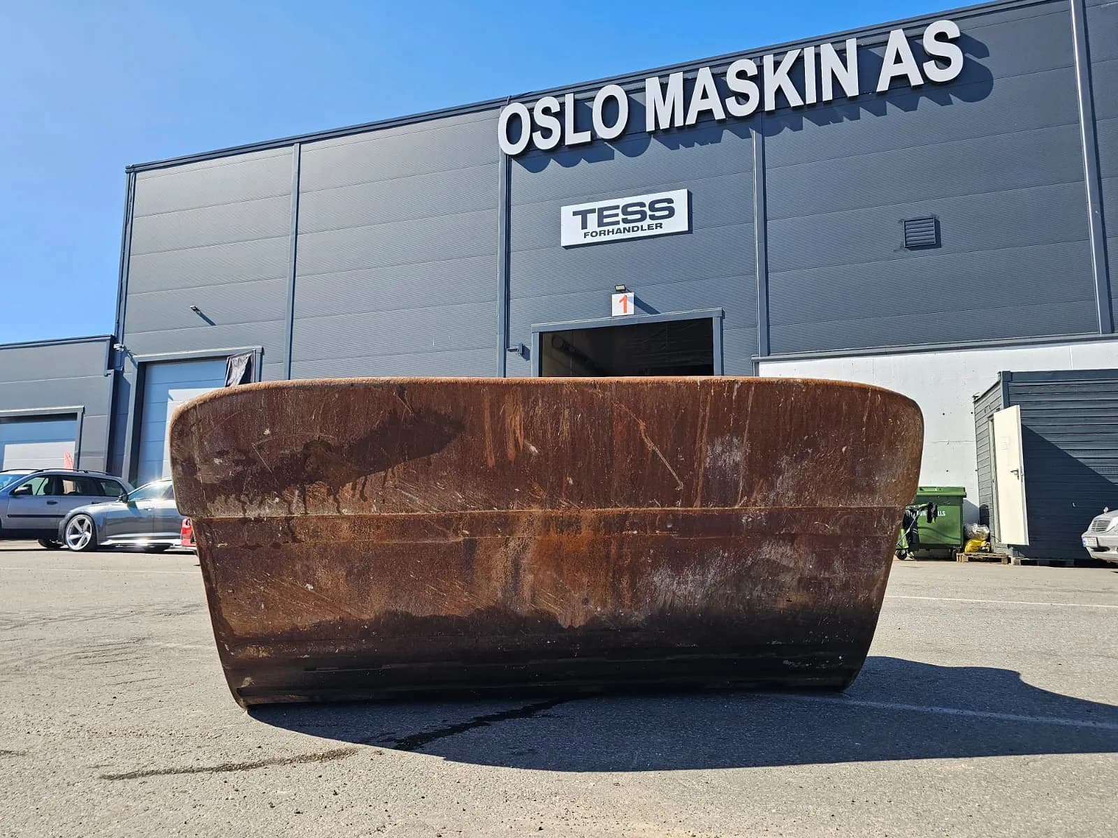 Hydraulisk pusseskuff S80 feste