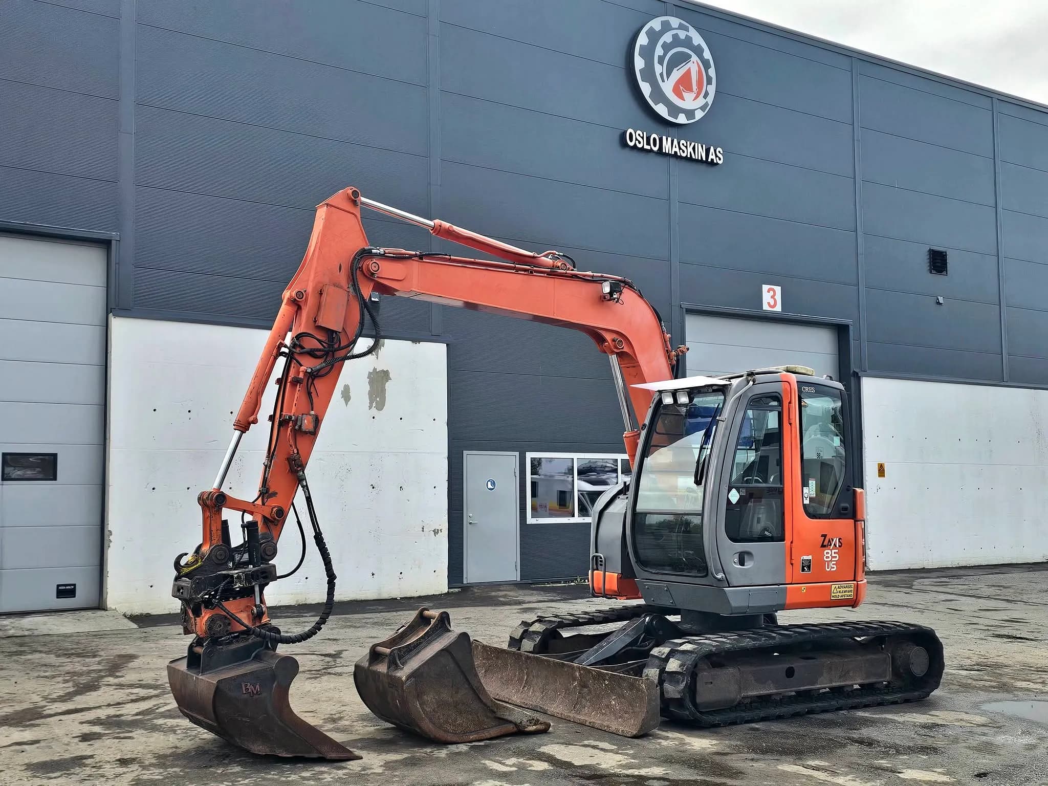 Hitachi ZX85US – Oslo – Gravemaskiner til salgs